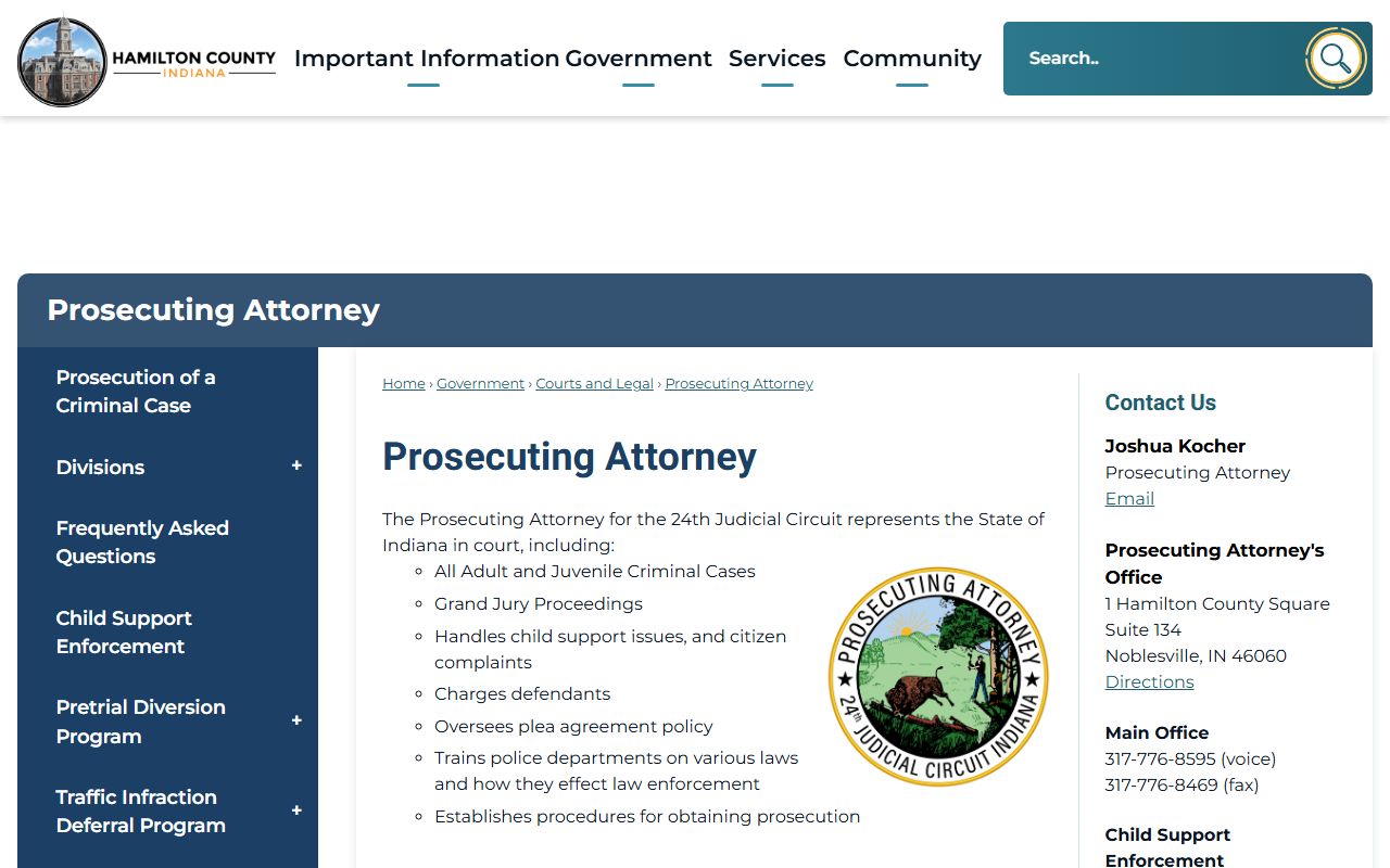 Hamilton County arrest records Prosecuting Attorney source