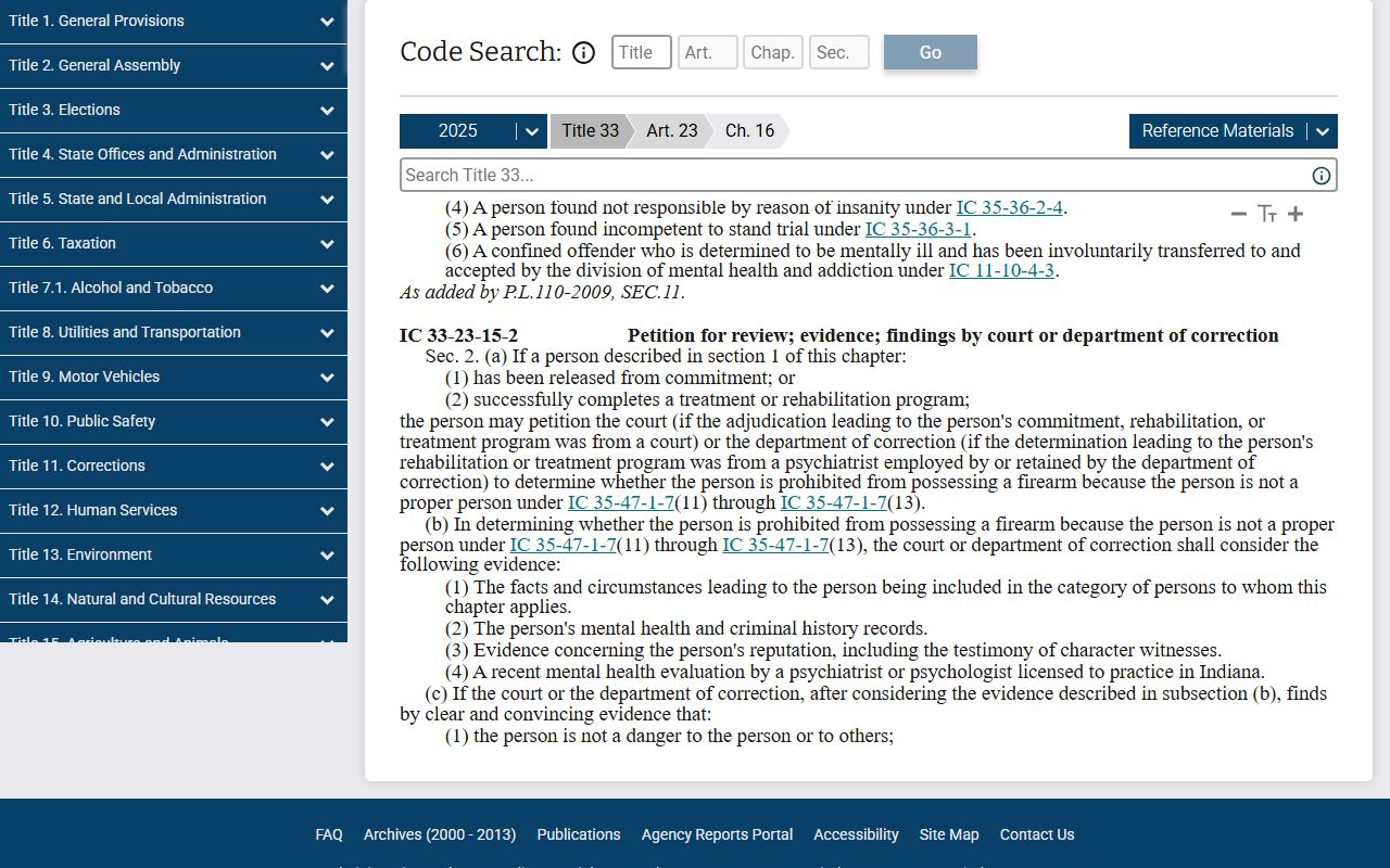 Hamilton County criminal court records problem-solving court statutes