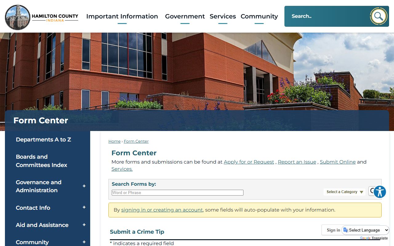 Hamilton County warrant records sheriff crime tip form